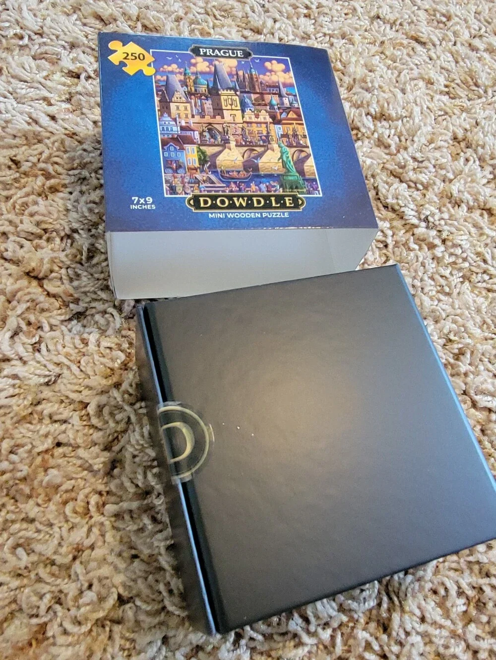 Dowdle Mini Wooden Jigsaw Puzzles Set World Cities 4-Pack 250 Piece Each!